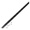 Mack 1071203 - Klavierscharnier schwarz L 96 cm x 28 mm | 6 Stück