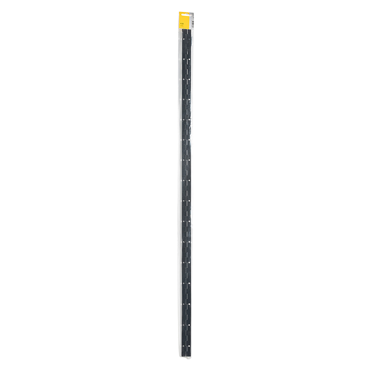 Mack 1071203 - Klavierscharnier schwarz L 96 cm x 28 mm | 6 Stück