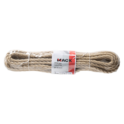 Mack 1072402 – synthetischer Flachs 10 mm 10 m PPtex | 5 Stück