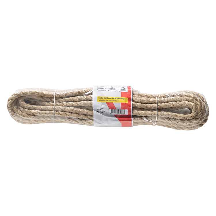 Mack 1072402 – synthetischer Flachs 10 mm 10 m PPtex | 5 Stück