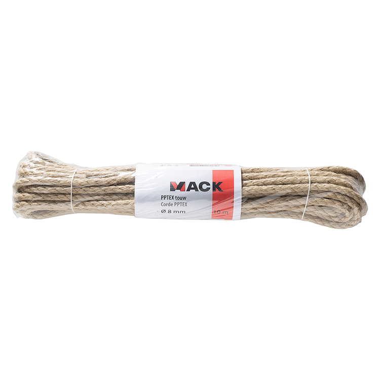 Mack 1072403 – synthetischer Flachs 8 mm 10 m PPtex | 5 Stück