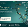 Lumineo Weihnachtsbeleuchtung kompakt 500LED Farbe