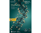 Lumineo Weihnachtsbeleuchtung LED-Cluster 3000l 27m - afbeelding 1