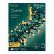 Lumineo Weihnachtsbeleuchtung LED-Cluster 2040l 19m
