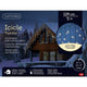 Lumineo Eiszapfenbeleuchtung 5m 119LED w.weiß