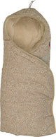 Lodger Wrapper - Wickeldecke für Autositz - Beige - 0-9 Monate - winddicht warm - Babyschal