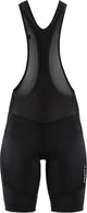 Craft Core Essenz Trägerhose mit Damen-Radhose – Schwarz – Silber