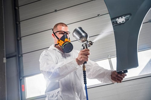 Wolfcraft Halbgesichtsmaske | mit austauschbarem Filter | a1 | 1 Stück - 4950000