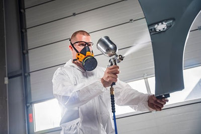 Wolfcraft Halbgesichtsmaske | mit austauschbarem Filter | a1 | 1 Stück - 4950000