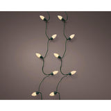 Lumineo LED Vintage Weihnachtsbaumbeleuchtung 8 Funktionen Funkeleffekt 100LED 1980cm grün zartgold - afbeelding 2