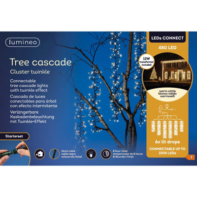Lumineo Boom Cascade LEDs Connect Starterset 480l