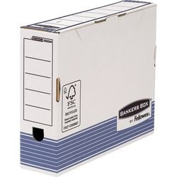 Transfer-Archivbox Fellowes Prima 26,5x8,5x32,7cm blau