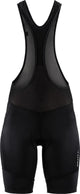 Craft Core Essenz Trägerhose mit Damen-Radhose – Schwarz – Silber