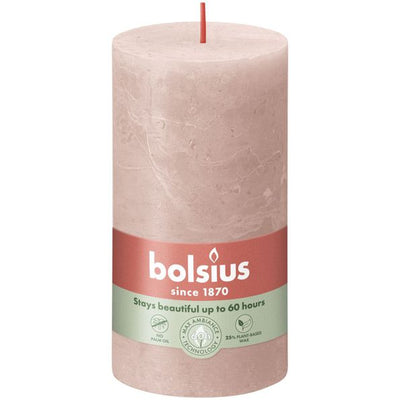 Bolsius Bolsius Stollen Shine 4 St rustikal 130x68 mm Neboze