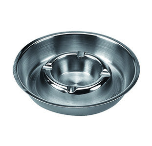 Aschenbecher Edelstahl (14cm)
