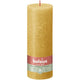 Bolsius Bolsius Stollen Shine 4 St Rustiek 190x68 mm Honiggelb