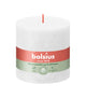 Bolsius Bolsius Stollen Shine 3 St rustikal 100x100 mm bewölktes Weiß