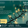 Lumineo Excel Twinkle 648 LED Champagner