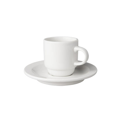 Mammoet Budgetline Tasse und Untertasse 14 klein (6 Stück)