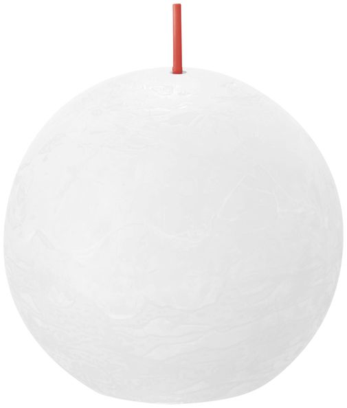 Bolsius Bolsius Bolkaarsen Shine 6 St rustikal 76x71 mm wolkig weiß