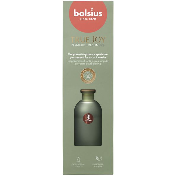 Bolsius Aromadiffusoren 80 ml true joy botanic fresh (6 Stück)