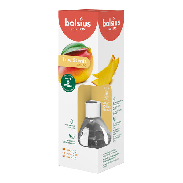 Bolsius Aromadiffusoren 60 ml True Scents Mango (6 Stück)