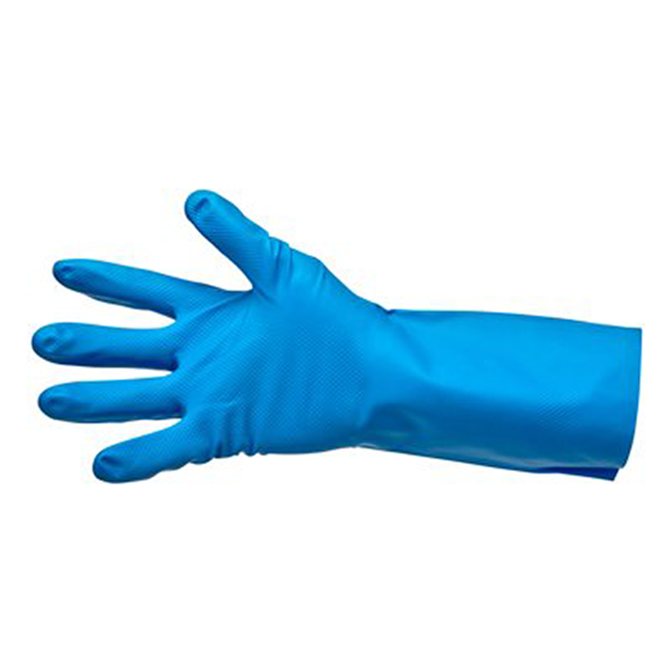 Hy@pro 1074055 - Nitril-Haushaltshandschuhe m 65g blau | 6 Stück