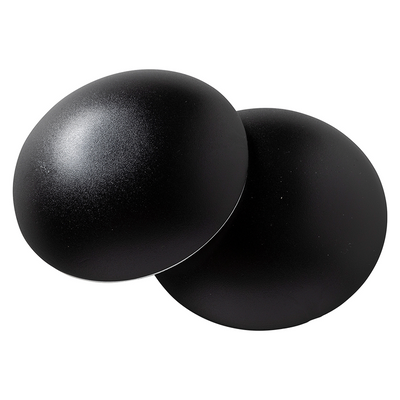 Mack 1069028 - Türstopper selbstklebend schwarz ø 60 mm 2 Stück | 6 Stück