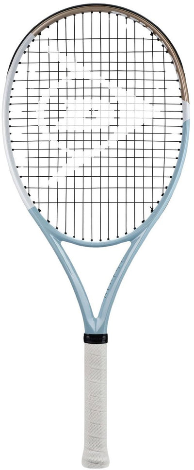 Dunlop D TR 24 LX Team 107 G1 NH Unisex-Tennisschläger – Blau-Weiß-Bronze
