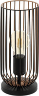 Eglo Roccamena Tischlampe – E27 – 31 cm – schwarzes Kupfer