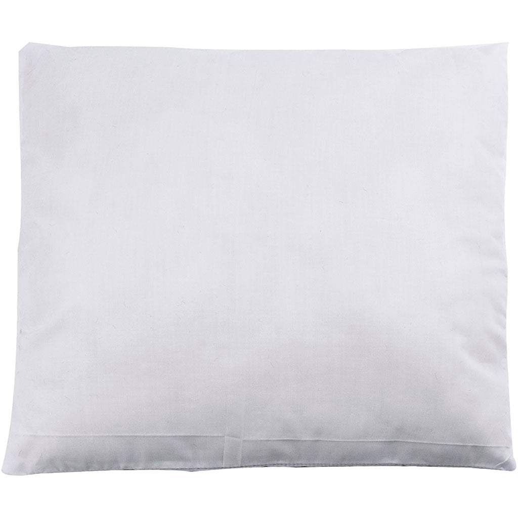 Creativ Company gefülltes Kissen, dumm 40x40 cm, weiß, 1 Stück