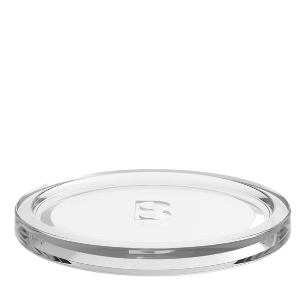 Bolsius Kerzenuntersetzer aus Glas rund ø110 mm (8 Stück)