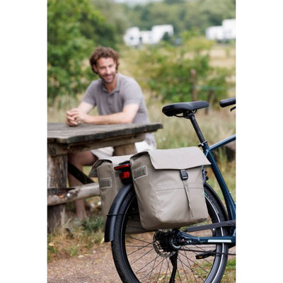 Neue Tasche Looxs Leeds doppelt | taupe | Ziel 2.0 | 38l