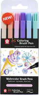Sakura Koi Malvorlagen Pinsel Stift Set Süßigkeiten, 6 Farben