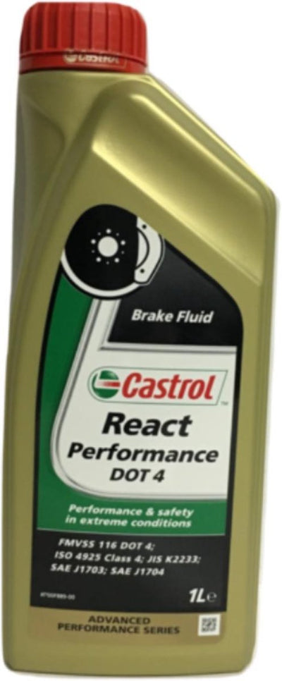 Castrol React Performance Dot 4 Bremsflüssigkeit 1l