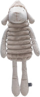 Entworfen von Lotte Reza Hundekuscheltier Schaf - Hundespielzeug - XL-Kuscheltier aus dickem Rippstoff - Beige - 64x26x17 cm