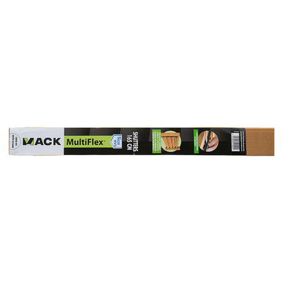 Mack 1074597 - Multiflex-Rollläden 165 cm Edelstahl weiß beschichtet | 2 Stk