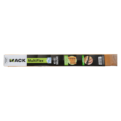Mack 1074598 - Multiflex-Rollläden 220 cm Edelstahl weiß beschichtet | 2 Stk