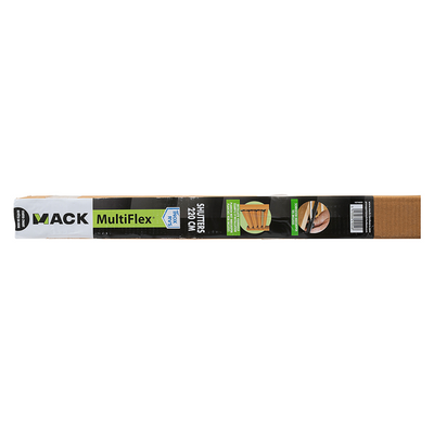 Mack 1074602 - Multiflex-Rollläden 220 cm Edelstahl schwarz txt beschichtet | 2 Stk