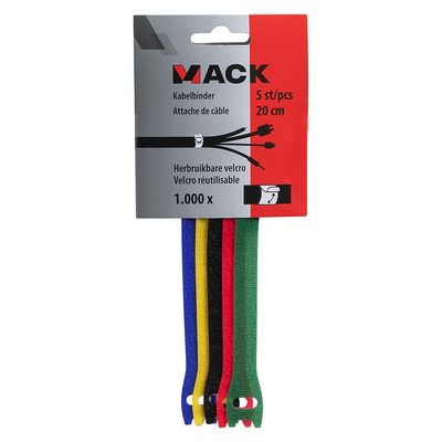 Mack 1072137 - Kabelbinder 5 Stück 12 mm 20 cm | 5 Stück