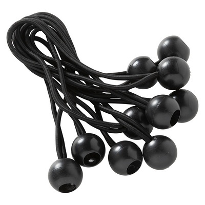 Mack 1072143 - Bungeeball 10 Stück Schnurlänge 30 cm | 8 Stück