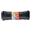 Mack 1072117 - PP geflochtener schwarzer Strang 6 mm 20 m | 5 Stück