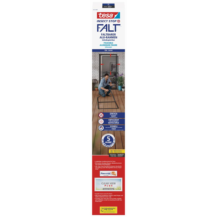 Tesa 1074281 - Aluminium von Anthrazit | 1 Stk