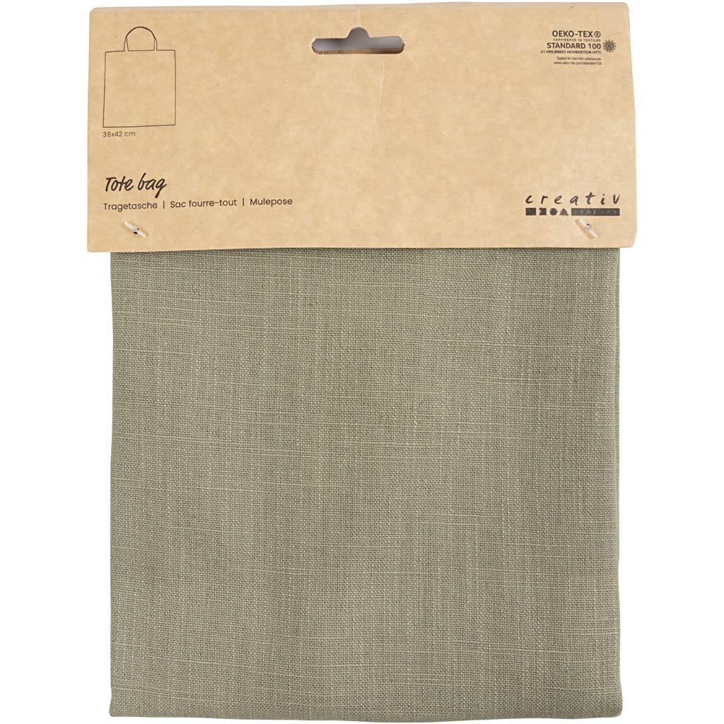 Creativ Company mit Bag Dusty Groen, 38x42 cm