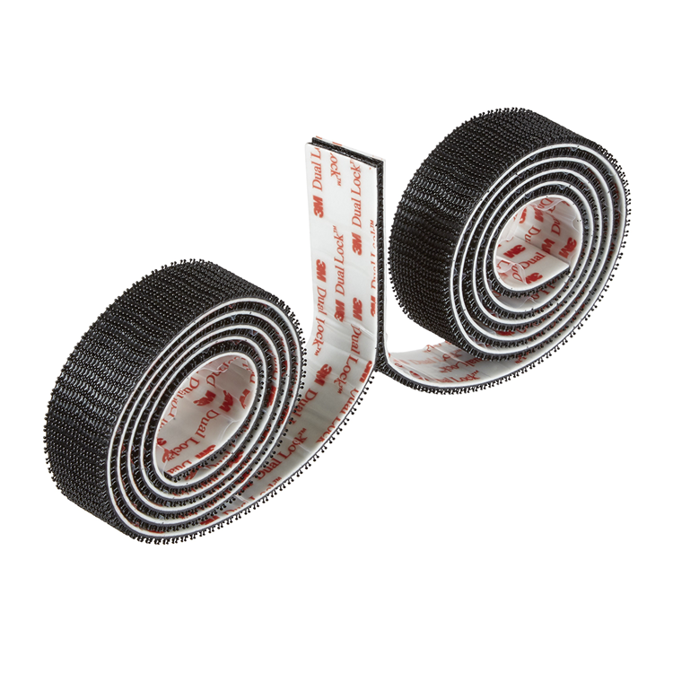 3m 1075818 - Scotch extr. Befestigungselemente 25mmx1m2Rollenpackung schwarz | 6 Stück