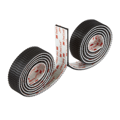 3m 1075818 - Scotch extr. Befestigungselemente 25mmx1m2Rollenpackung schwarz | 6 Stück