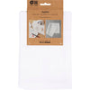Creativ Company Textilservietten, Größe 42x42 cm, 145 gr, weiß, 4 Stück 1 Box
