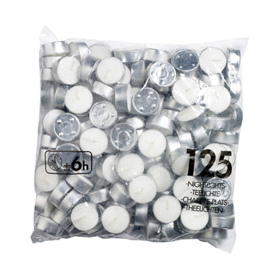 Bolsius Teelichter ø38x19 mm 6 Stunden (6x 125 Stück)