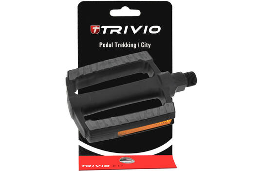 Trivio - Fahrradpedale Trekking schwarz