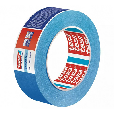 Tesa Professional 1075577 – 4435 UV-Papierband 50 m x 38 mm | 8 Stück